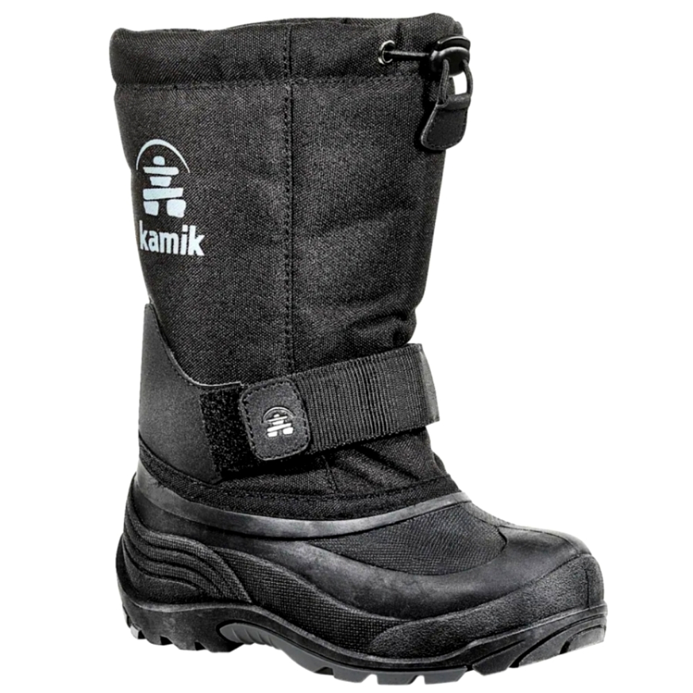 Kamik Snow Boots Black - Kids Size 3 Like New